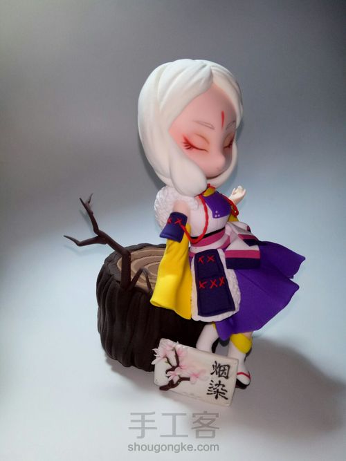 【烟染】阴阳师 觉醒白狼皮肤 第13步