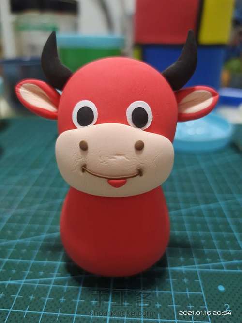 卡通牛🐮教程 第12步