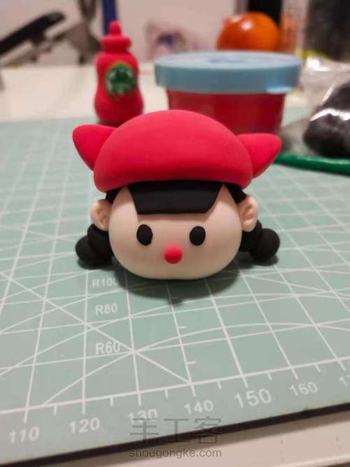 爱穿红衣服哒小胖妞~ 第6步