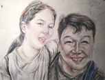 心血来潮画一张彩铅人物，以前都是画植物，人不怎么画