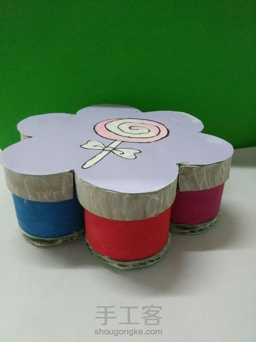 纸桶vs糖果盒 第5步