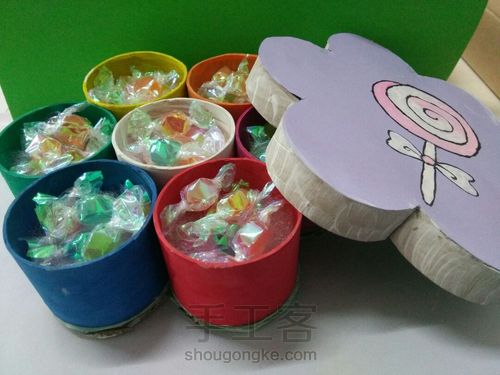 纸桶vs糖果盒 第6步