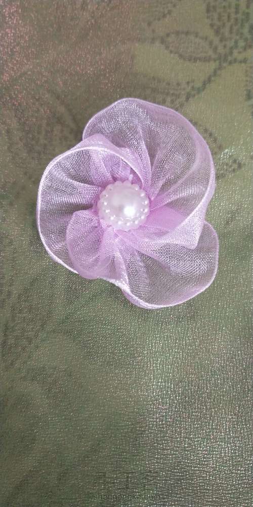 儿童鸭嘴夹花朵发饰 第4步