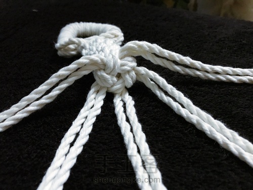 岂止手作/花盆挂毯教程 第5步