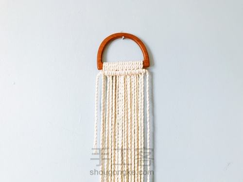 岂止手作/Macrame复古包 第1步