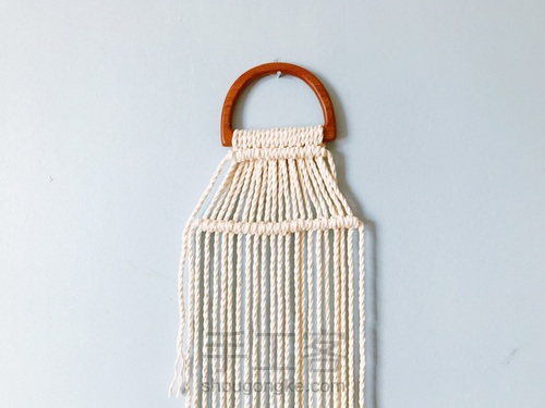 岂止手作/Macrame复古包 第2步