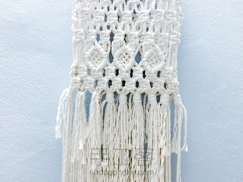 岂止手作/Macrame复古包 第15步