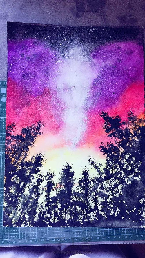 星空画 第9步
