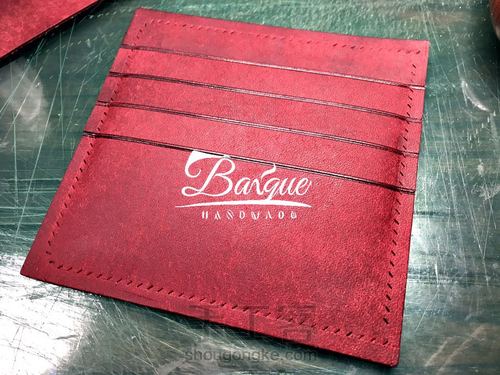 精细植鞣短钱夹制作基础 第11步