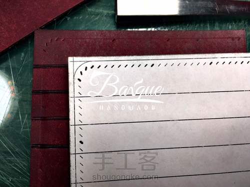 精细植鞣短钱夹制作基础 第10步