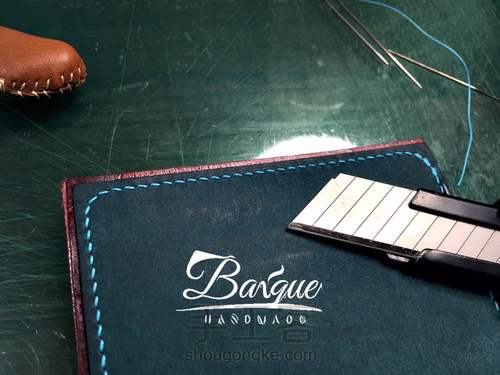 精细植鞣短钱夹制作基础 第27步