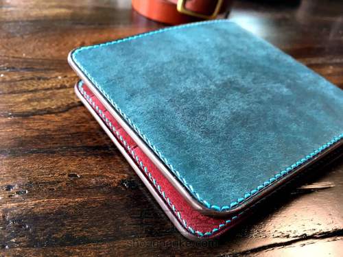 精细植鞣短钱夹制作基础 第31步