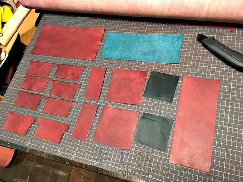 精细植鞣短钱夹制作基础 第1步