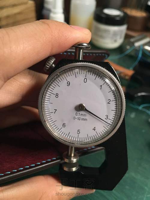 精细植鞣短钱夹制作基础 第34步