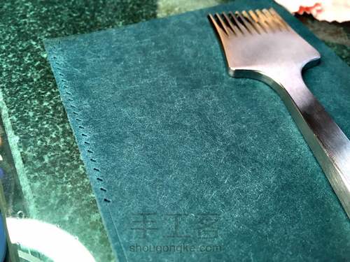 精细植鞣短钱夹制作基础 第18步