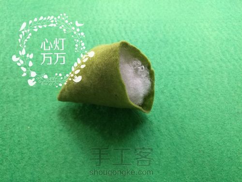 端午节来做一个不织布粽子吧 第7步