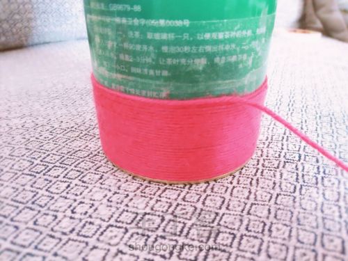 针织文艺花瓶 第4步