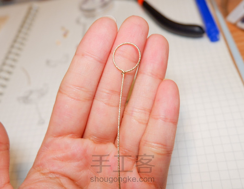 免费教程|魔法棒胸针【20200515】 第1步