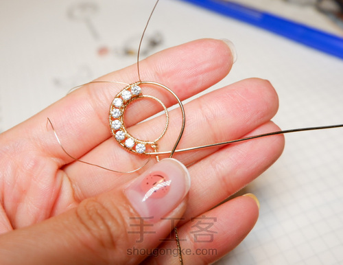 免费教程|魔法棒胸针【20200515】 第2步