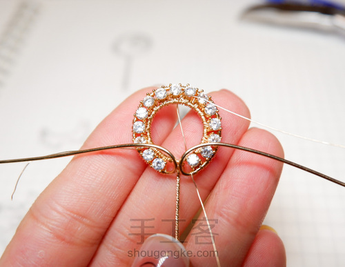 免费教程|魔法棒胸针【20200515】 第4步