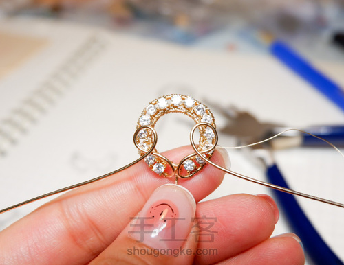 免费教程|魔法棒胸针【20200515】 第6步