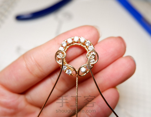 免费教程|魔法棒胸针【20200515】 第8步