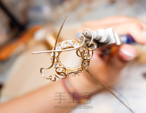 免费教程|魔法棒胸针【20200515】 第13步