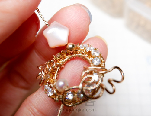 免费教程|魔法棒胸针【20200515】 第19步