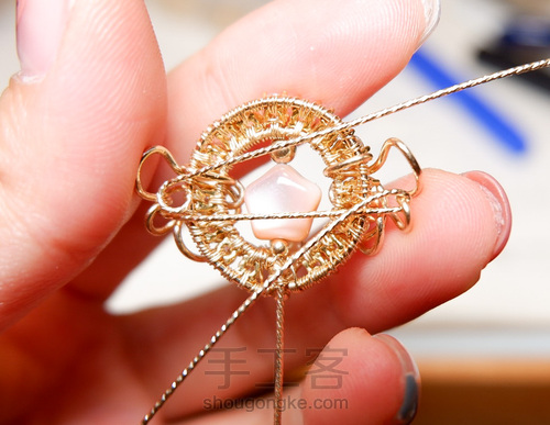 免费教程|魔法棒胸针【20200515】 第22步