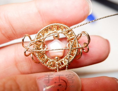 免费教程|魔法棒胸针【20200515】 第23步