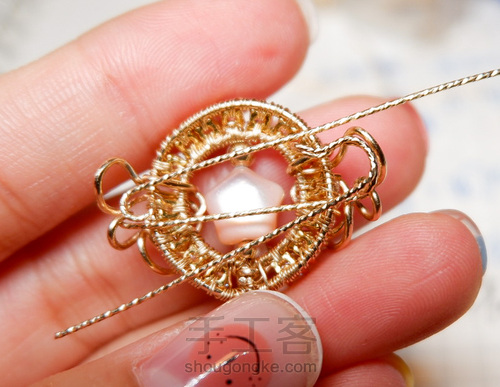 免费教程|魔法棒胸针【20200515】 第26步