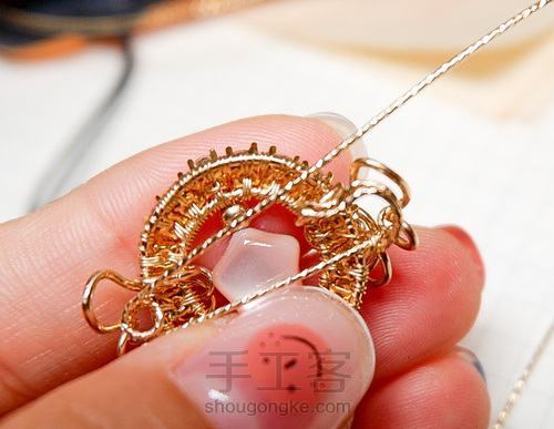 免费教程|魔法棒胸针【20200515】 第27步