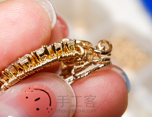 免费教程|魔法棒胸针【20200515】 第28步