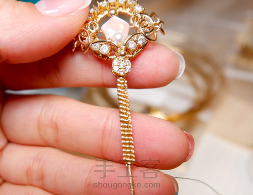 免费教程|魔法棒胸针【20200515】 第31步