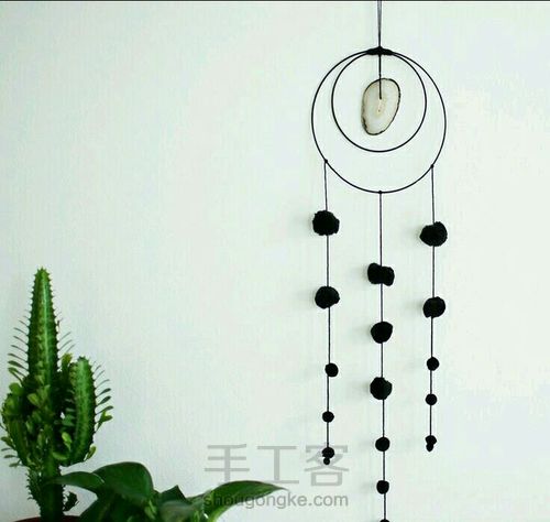 毛球球挂件🙈（转） 第1步