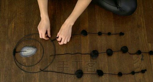 毛球球挂件🙈（转） 第6步