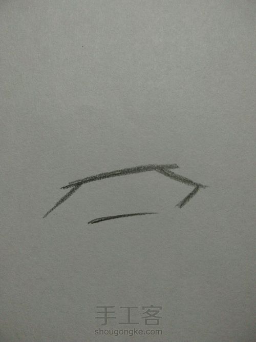 动漫男生眼睛 第1步