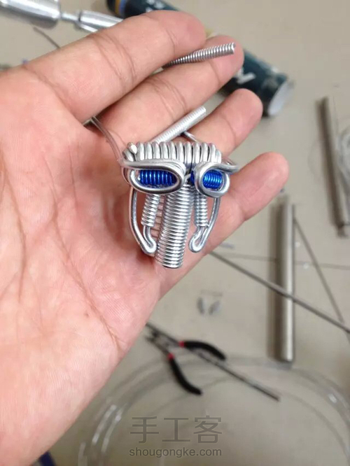 擎天柱头的做法 第7步