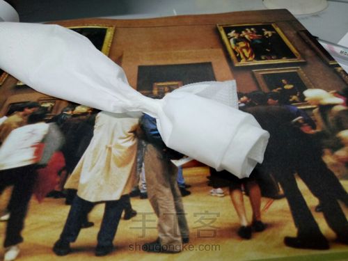 如何用一张餐巾纸撩妹撩汉子? 第4步