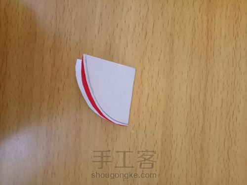 纸折迷你小雨伞 第6步