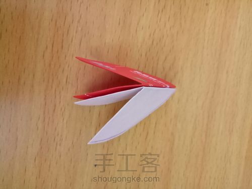 纸折迷你小雨伞 第8步