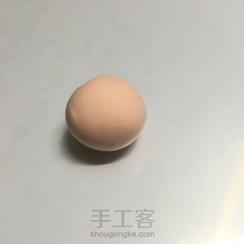 粘土制作圣诞老人 第4步