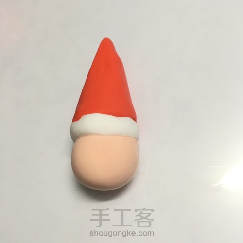 粘土制作圣诞老人 第8步