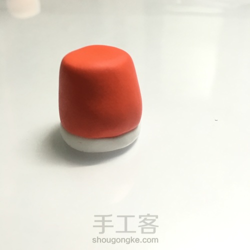 粘土制作圣诞老人 第13步