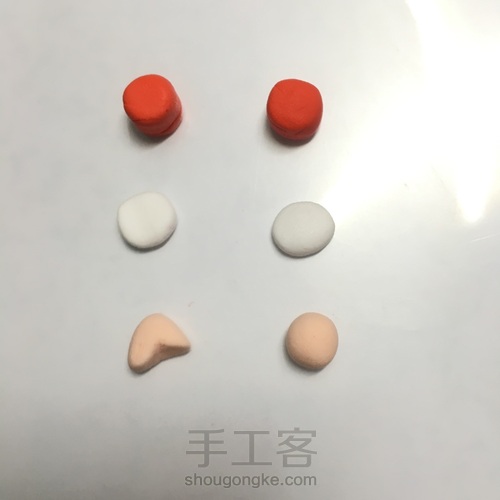 粘土制作圣诞老人 第18步