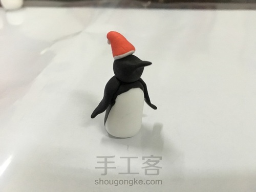 粘土制作圣诞老人 第35步