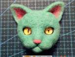 羊毛毡之猫猫头部塑形（超级详细）【转载】