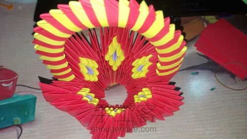 微尘物语之三角插花篮 第9步