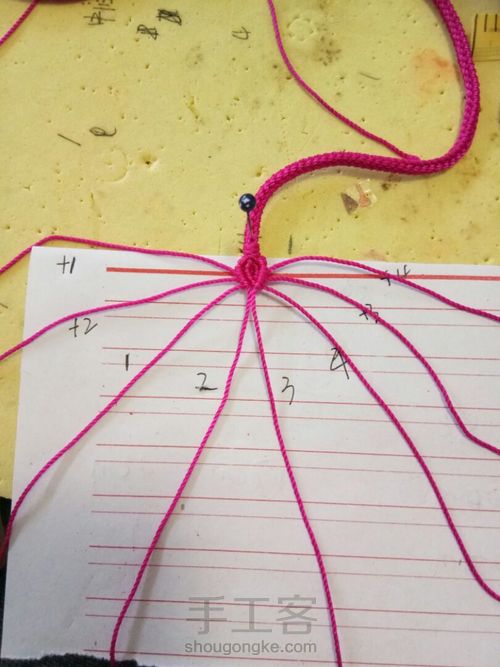 八股辫收尾 第7步