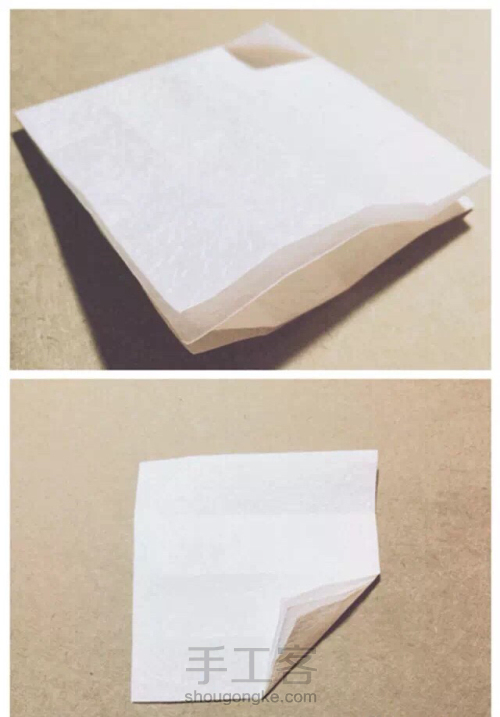 纸折玫瑰(川崎) 第2步